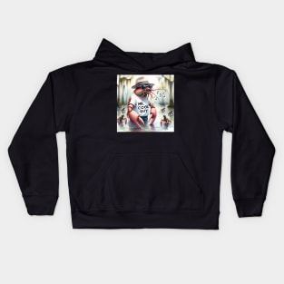 Mr. Cool Guy and Friends Kids Hoodie